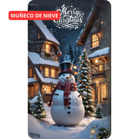 FUNDA NAVIDEÑA PARA PUERTA