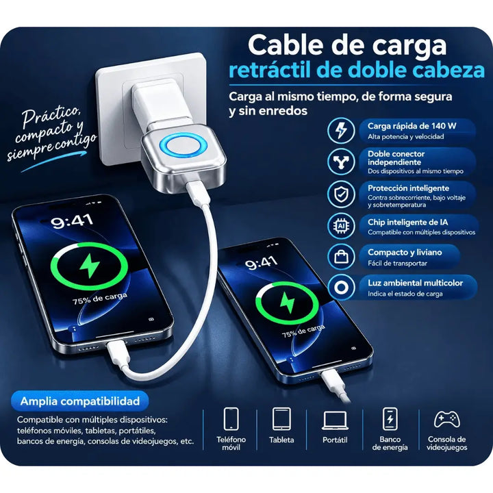PROTECTOR DE CARGA INTELIGENTE TIPO-C 🔋⚡