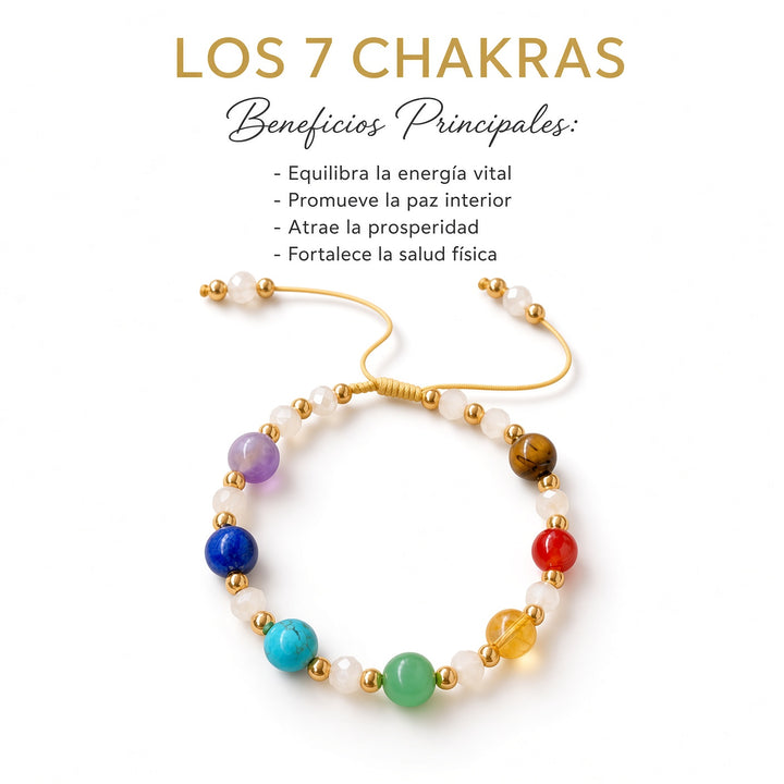 PULSERA 7 CHAKRAS